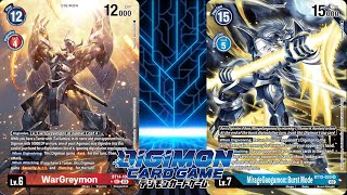 Digimon Card Game Gameplay - Wargrey OTK vs Mirage- BT15