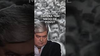 DATENA ESTÁ RESISTINDO A FAZER CAMPANHA DE RUA ACHANDO QUE SÓ A TV LHE BASTA. O QUE VOCÊ ACHA?