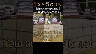 SHOGUN Episode 9 Explained in 60 Seconds #recap #fx #shōgun #crimsonsky