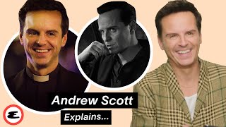 Andrew Scott Talks Ripley, Fellow Irish Stars, Sherlock and Hot Priest | Explain This | Esquire