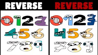 Reverse Number Lore VS Reverse Russian Number Lore | Part 5 (9-0...)