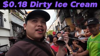 $0.18 'Dirty Ice Cream' Most Famous Dessert in the Philippines🇵🇭