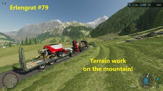 Terrain work, planting, baling, and SO MUCH MORE! | ERLENGRAT #79 | Alpine Dairy Farm | FS2022