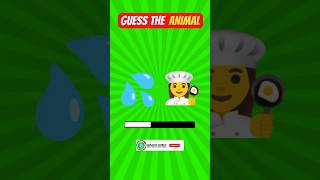 Guess The Animal By Emoji 🐈🐙 | #shorts #animals #quiz