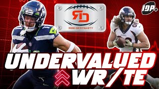 Undervalued WRs and TEs to Target in your Fantasy Football Drafts