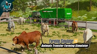 Farming Simulator 20 Best Game Play Animals Transfer to Shop