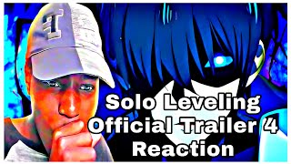 Solo Leveling Looks INSANE! | Solo Leveling Official Trailer 4 REACTION!!!