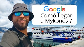 ¿Cómo llegar a Mykonos? Desde Atenas🇬🇷