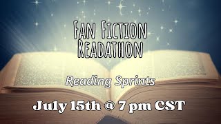 Fanfiction Readathon Reading Sprints!