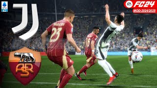 Juventus Vs Roma - Serie A 2024-25, 3° Giornata - FC 24 [COM vs COM]