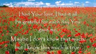 Celine Dion-Because You loved me with lyrics.flv