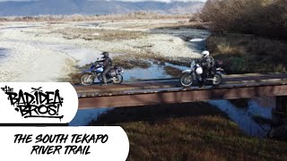 The South Tekapo River Trail | CRF Rally, DR650 & XT600 | Adventure Ride | New Zealand