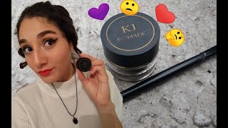 Reseña pomada para cejas KJ eyebrow kit de Corporativo Maravilla