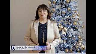 Sărbători frumoase! La mulți ani! Alexandra Barbăneagră, rector UPSC