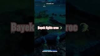 Assassins Creed Origins | Bayek fights Croc 🐊