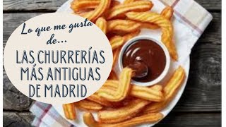 Churrerías antiguas de Madrid sin gluten🇪🇸☕️