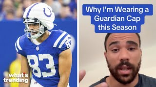 NFL Star Kylen Granson Explains Why Wearing a Guardian Cap Is a 'NO-BRAINER'