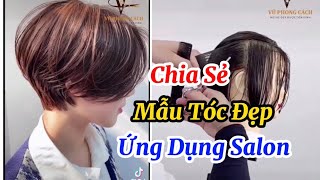 Cắt Mẫu Tóc Đẹp Ứng Dụng Salon,Đăng Ký Kênh( Học Nghề Tóc )Để Xem Nhiều Video Hơn #HocNgheToc