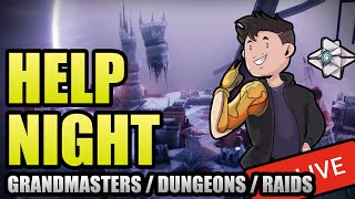 PvE Carries // Grandmaster Nightfalls // Dungeons // LIVE | Destiny 2