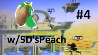 Super Smash Bros. Brawl - w/5D'sPeach - Part 4 Lady Potato!