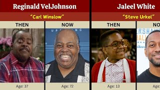 FAMILY MATTERS 1989 Cast: THEN and NOW [35 Years After]