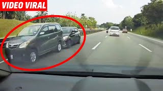 VIDEO Myvi sondoI Avanza di lebuhraya PLUS