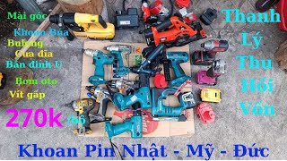 rẻ rẻ rẻ khoan pin nhật bãi thanh lý xổ tụt a/e l.hệ