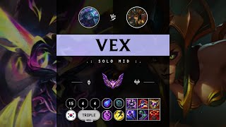 Vex Mid vs Cassiopeia - KR Master Patch 14.10