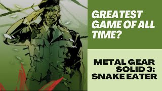 GREATEST GAME ? | METAL GEAR SOLID 3: SNAKE EATER RETRO VIDEO GAME REVIEW | THE AFTERNOON TUNE