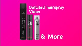 Details on hair spray. #hairstyles #besthairspray #hairspray #hairstylist