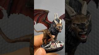 Painting the Manticore from The Witcher: Old World #miniatures #miniaturepainting #painting #paint