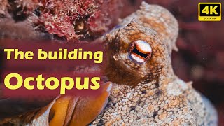 The building Octopus - looking for the right stones for his house - Secrets of the Octopus