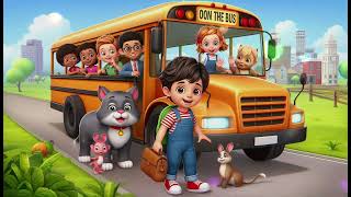 "Wheels on the Bus | Fun Kids Nursery Rhymes | Classic Sing-Along Song"