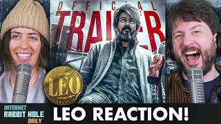 LEO Trailer Reaction! | Thalapathy Vijay | Sanjay Dutt | Lokesh Kanagaraj | Anirudh Ravichander