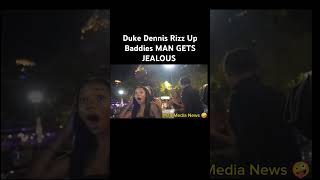 🔴Duke Dennis (AMP) RIZZ All The Girls IN Atlanta Man Gets Mad Want To Fight❗#dukedennisclips