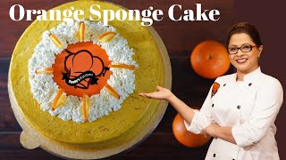 অরেঞ্জ স্পঞ্জ কেক || Orange sponge cake recipe in Bangla