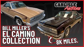 Bill Miller Has a completely original Chevrolet El Camino with 8000 original miles.