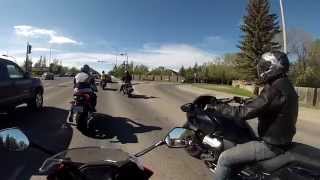 Riding the Honda CBR600RR at 2014 Honda Demo Day