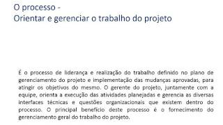 Gerenciamento da integração do projeto