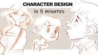 Simple Character Design | Basic Drawing