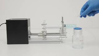 StonyLab Single Syringe Pump, 1-150 ML Benchtop Micro Injection Pump Infuse Liquid Transfer