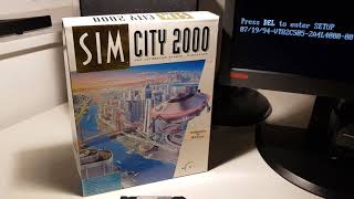 Sim City 2000 Test auf AMD Am486DX4 mit Roland SC55