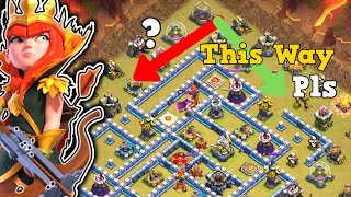 When the Queen Charge Goes Wrong..(almost) TH13 Live QC Raid CWL Day 1 In OneHive!