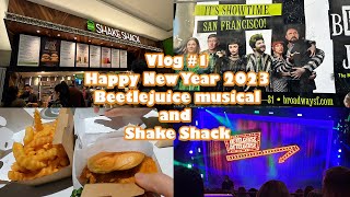 VLOG #1 - HNY 2023 and BEETLEJUICE MUSICAL