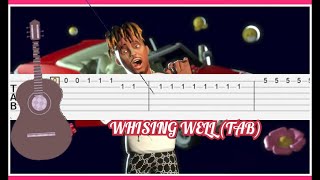 Juice Wrld, Wishing well guitar tab tutorial