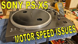 Sony PS-X5 Record Player Repair - This Issue Drove Me NUTS!!!