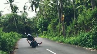 duke bike crash 😰😰 || wheelie stunt gone wrong || Mad Biker's Dream