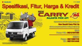 Spesifikasi, Fitur, Harga & Kredit New Carry Pick Up 2019