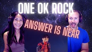 BEST VOICE!!! | Our Reaction to ONE OK ROCK - Answer is Near (LIVE)