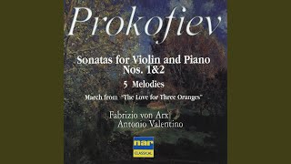 5 Melodies for Violin and Piano, Op. 35b: No. 3, Animato, ma non allegro